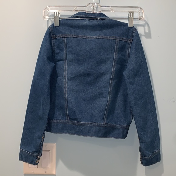DKNY Girls Denim Jacket Size 7 - Picture 6 of 8
